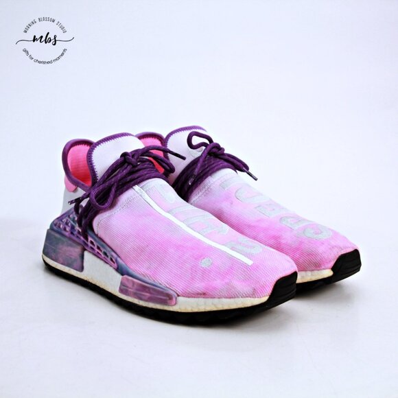 Adidas Pharrell x NMD Human Race Trail Holi Festival Purple Pink Men 12 - Picture 1 of 13